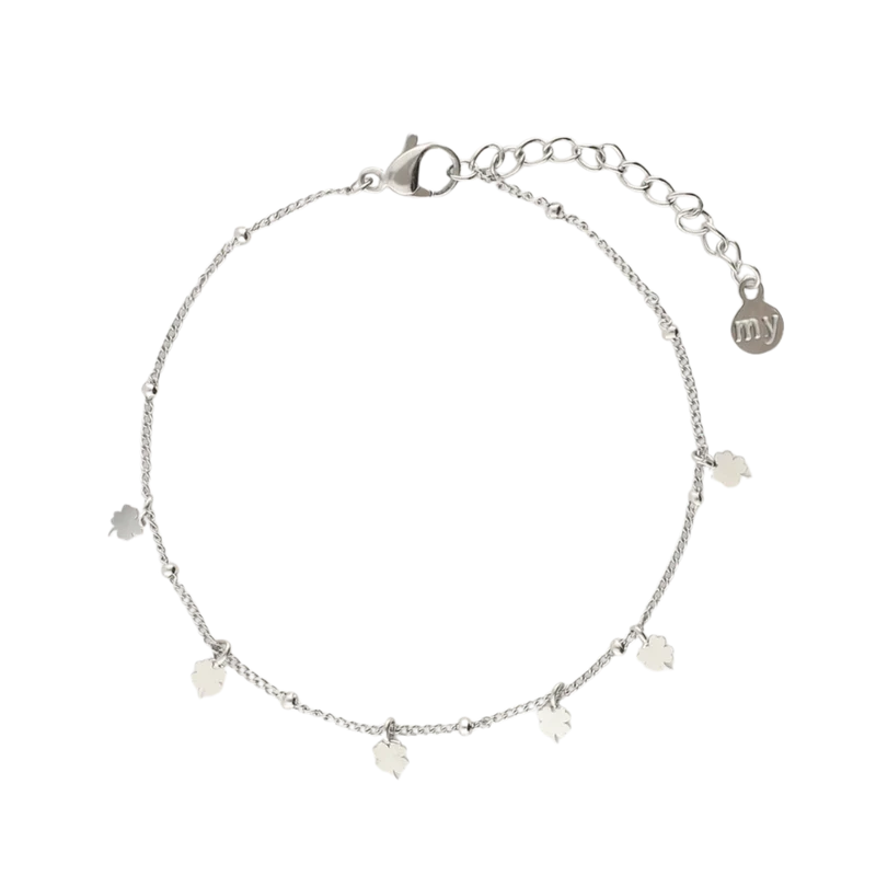 Bracelet clovers - Silver