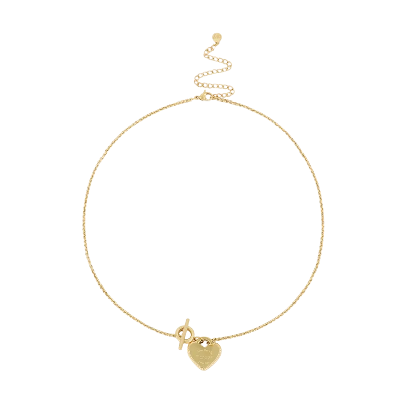 Ketting Candy Couture Hart - 1200 Gold