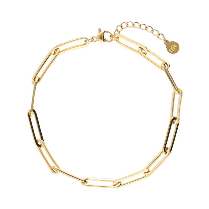 Bracelet Chain Plain - Gold