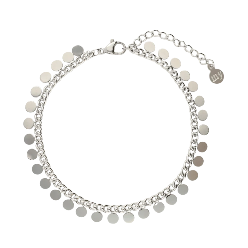 Bracelet Coins - Silver