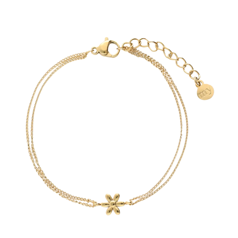 Bracelet Gifting Flower - Gold