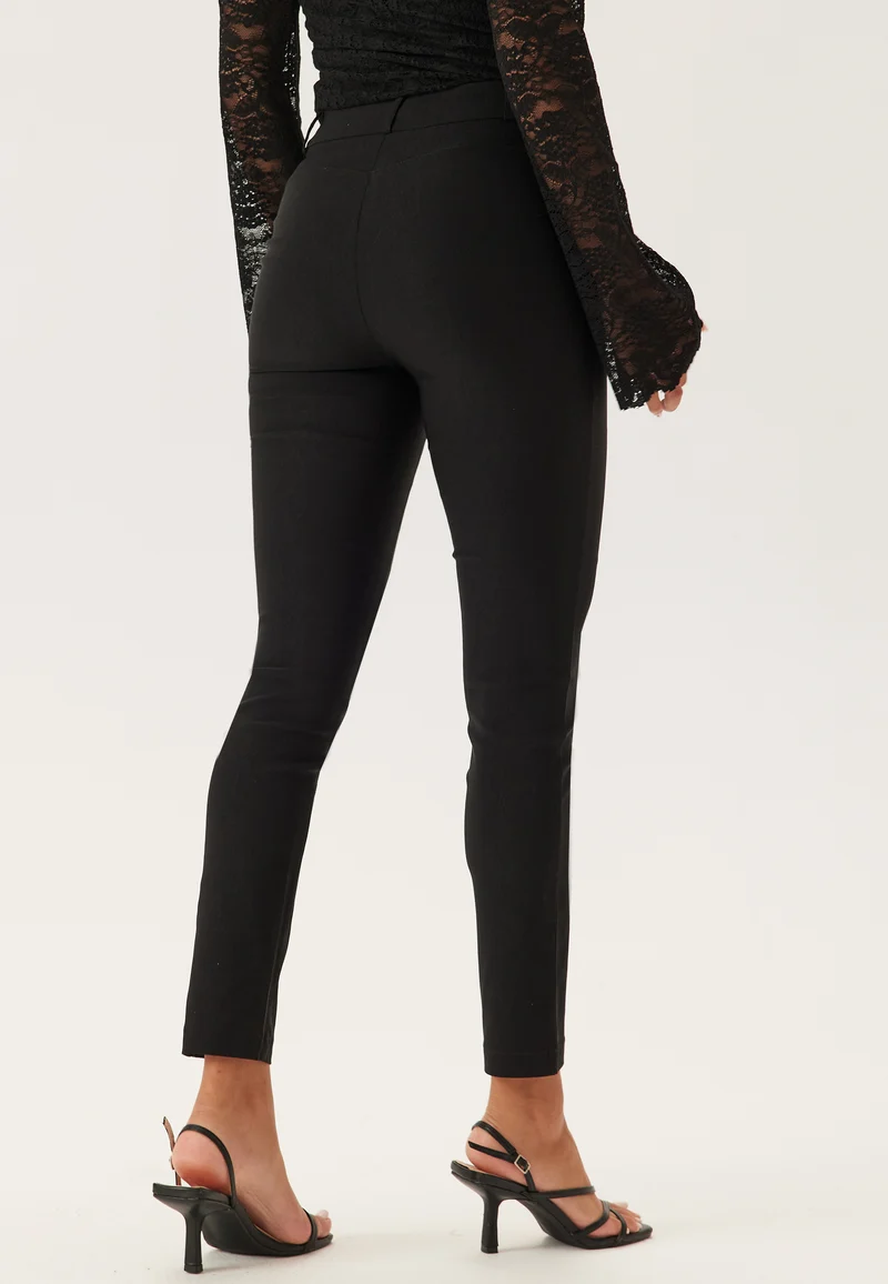 Stretchy Ankle Push-Up Trousers