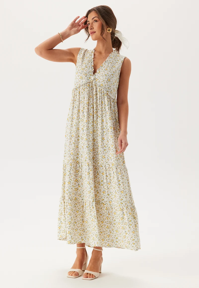 Frill Maxi Dress