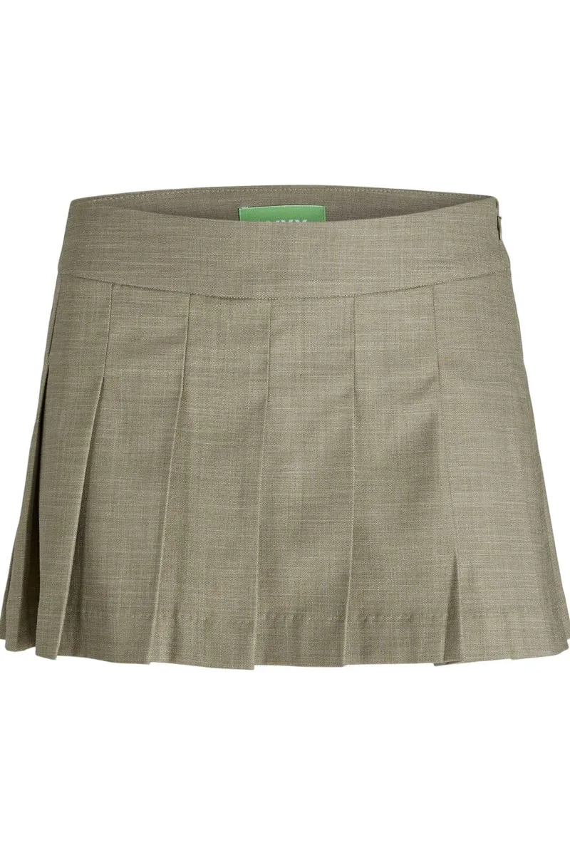 Jjxx - Jxlela Lw Mini Skirt Tlr - 4737294 Coriander Melange