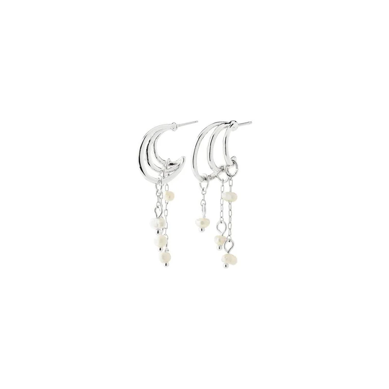 Pilgrim - Lunith Earrings Silver-Plated 262636033 - Silver Plated