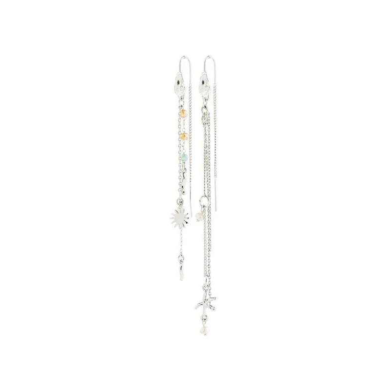 Pilgrim - Prism Earrings Silver-Plated 132626013 - Silver Plated