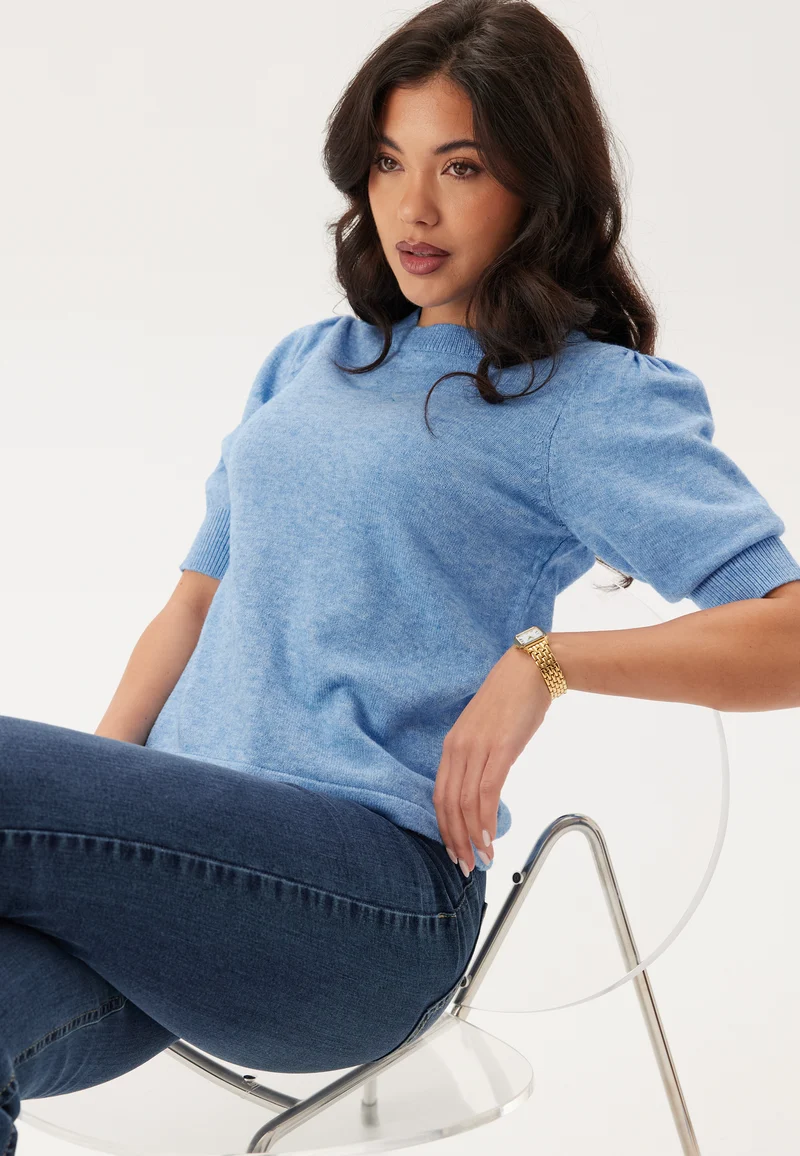 Viril 2/4 SLEEVE O-NECK KNIT T