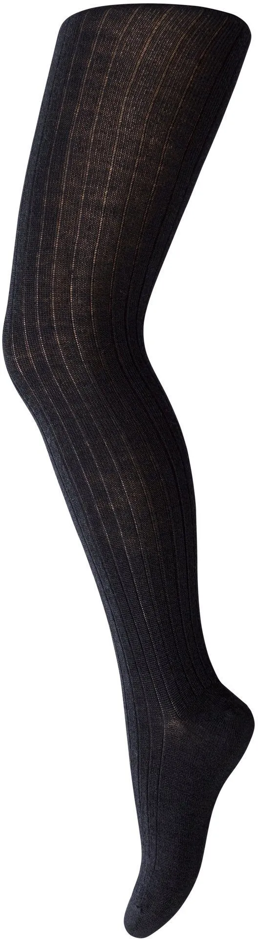 Mp Denmark - Wool rib tights (128) - Black (08)