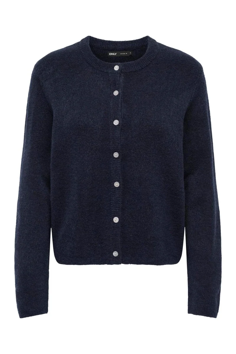Only - Onlsimoni L/S O-Neck Cardigan Knt - 5082250 Night Sky