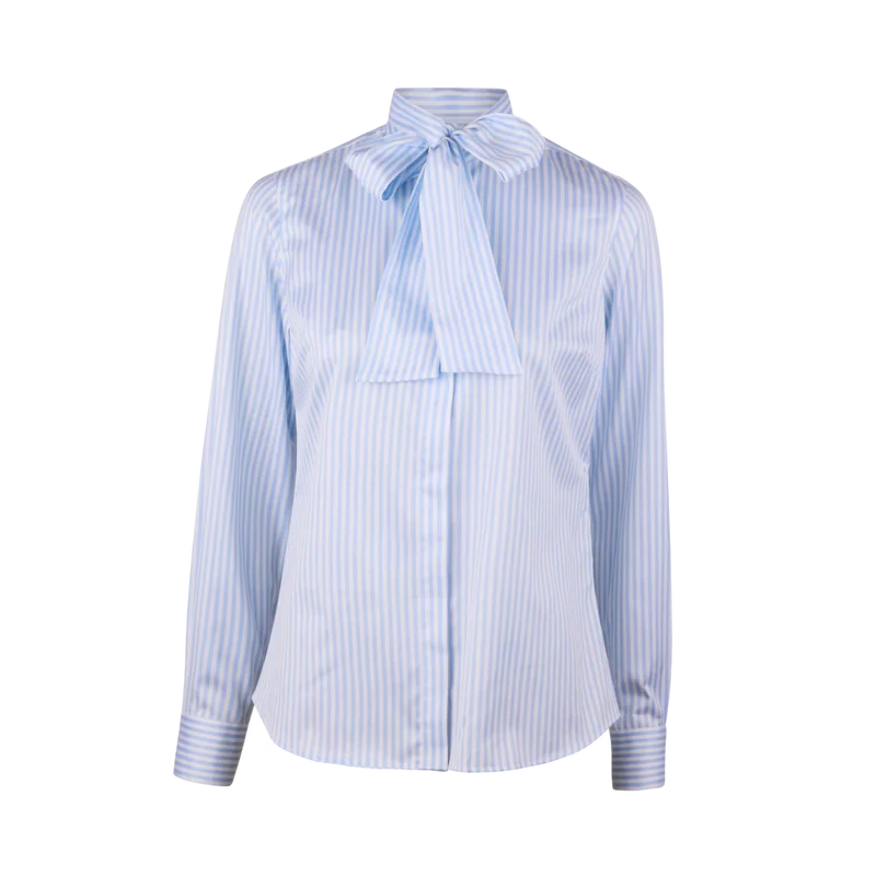 Dilba Blouse - 112 Light blue stripe