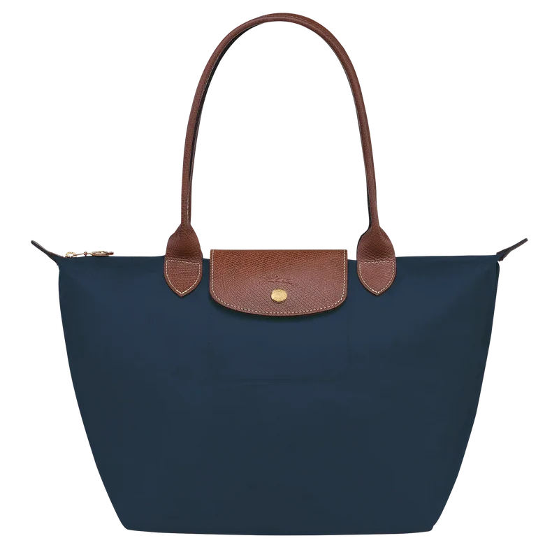 Chiara | Vikbar shopper medium, Marinblå