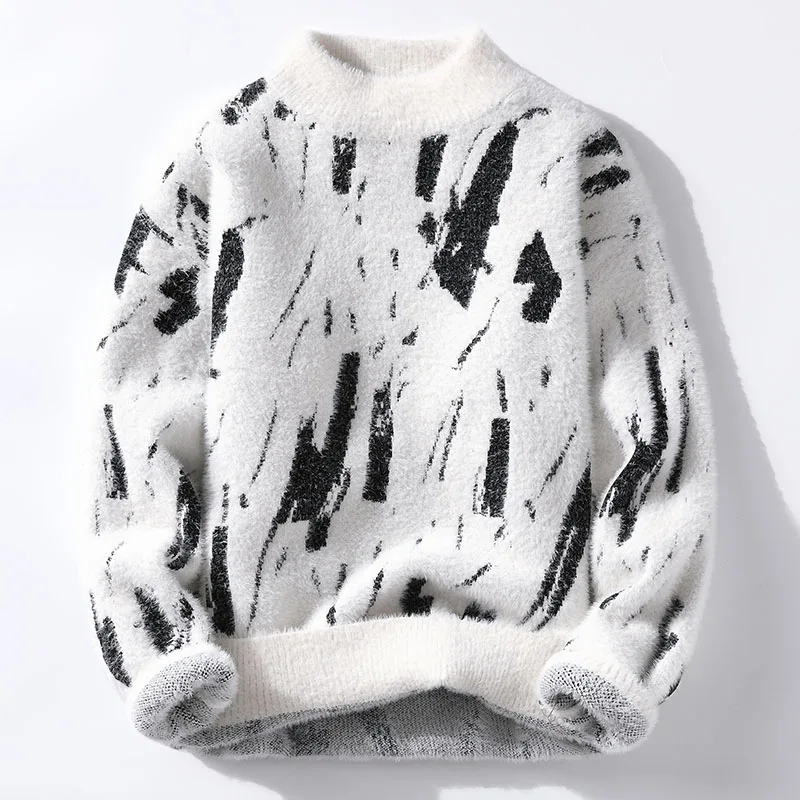 Arnold | Kashmir halvpålströja i streetwear-stil