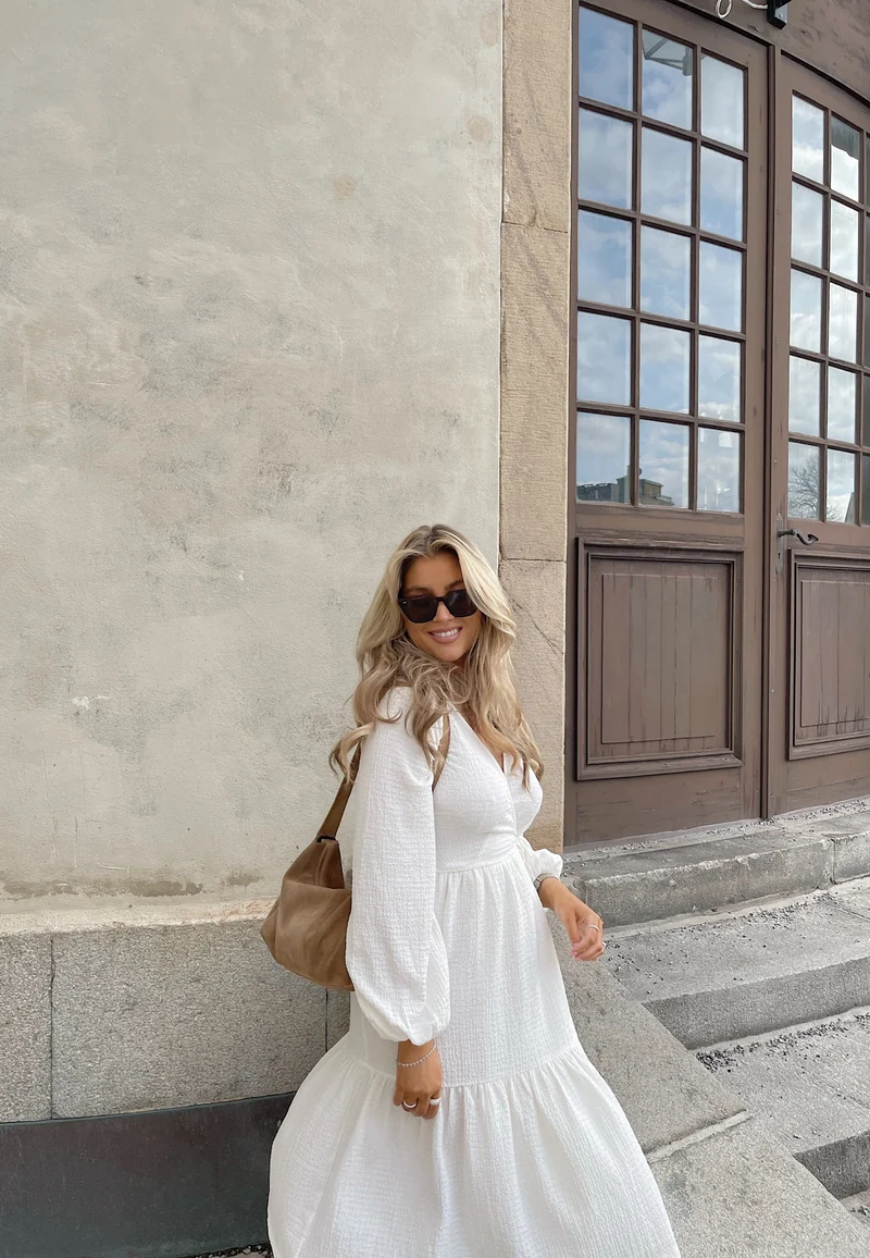 Structure Wrap Dress