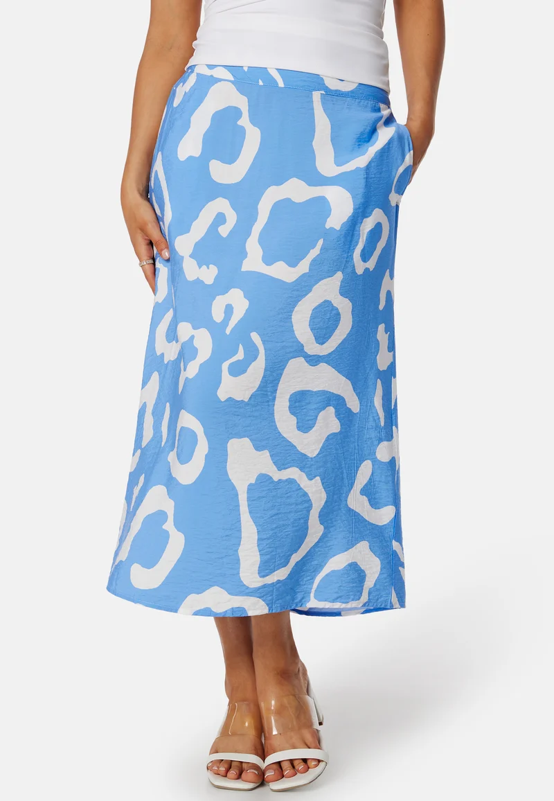 Objjacira Mid Waist Skirt