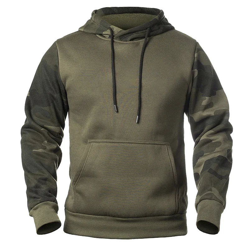 Peter | Herrhoodie i kamouflagefärger