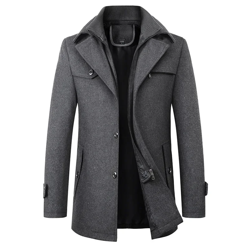Stephon | Business Casual Verdickter Mantel
