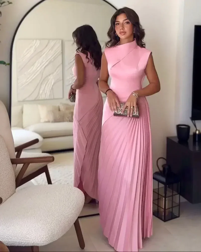 Ellison - Elegant maxiklänning med drapering