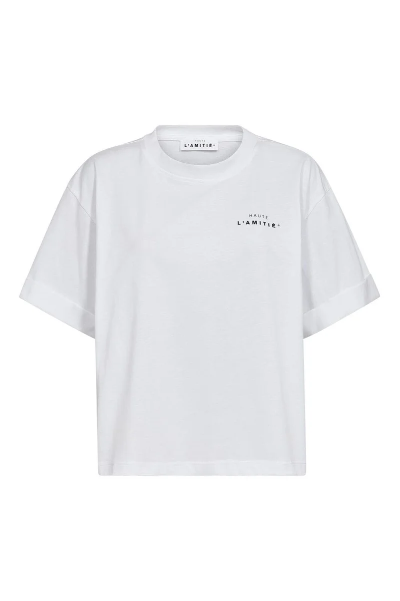 HL Crew Neck Crop Tee