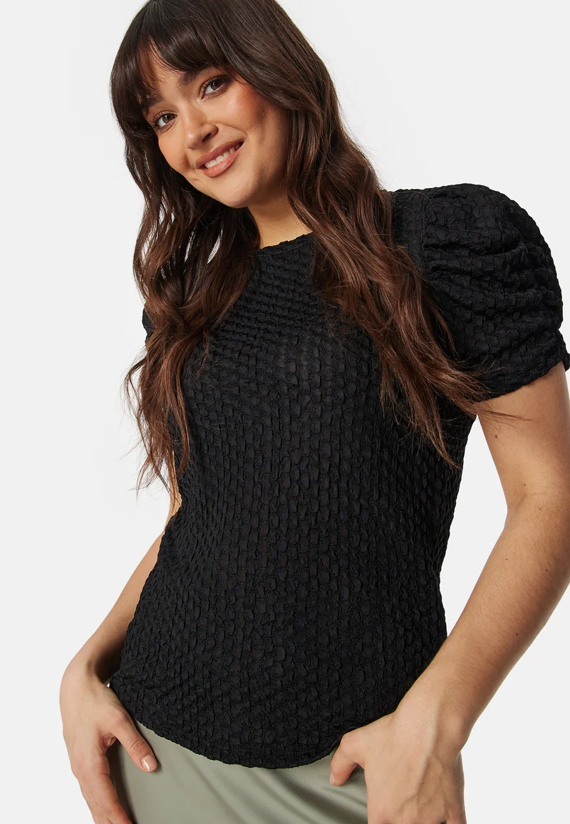 Vianine S/S Puff Sleeve top