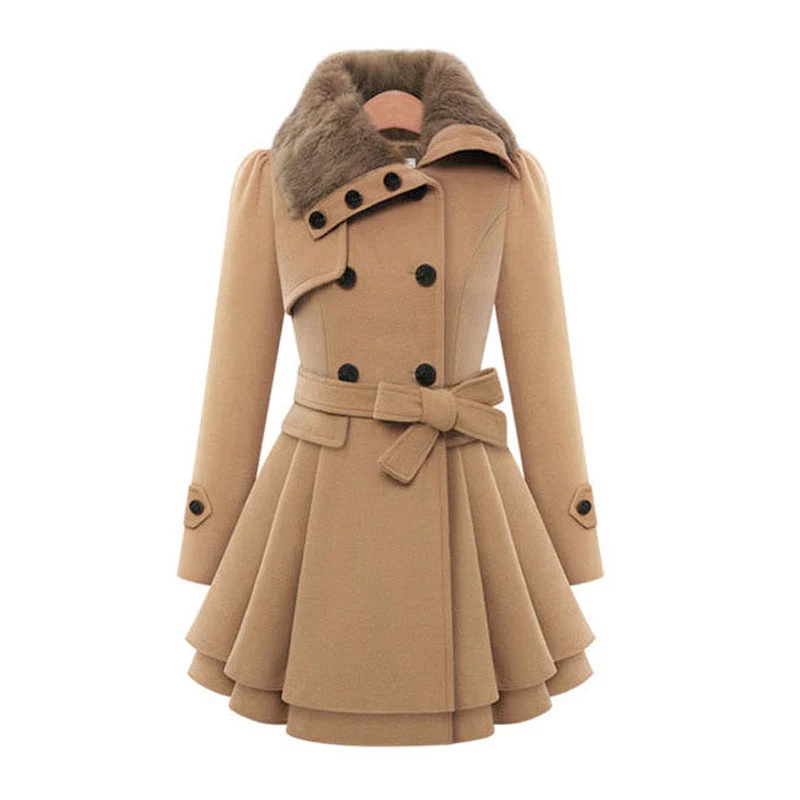 Claudia | Trenchcoat Med Vintagekänsla