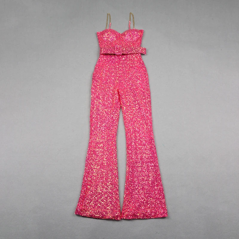 Lara Sequin Jumpsuit