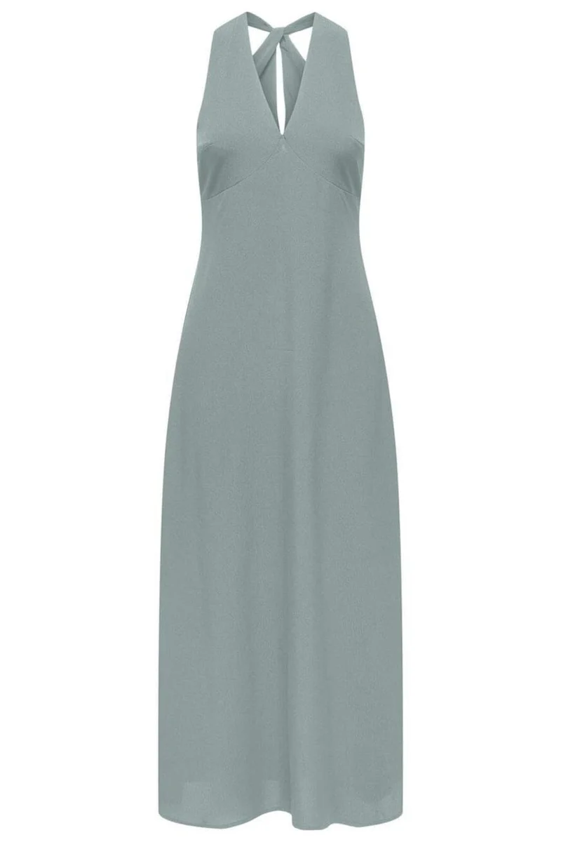 Only - Onlnova Life Elite Sky Long Dress Solid - 4746059 Abyss