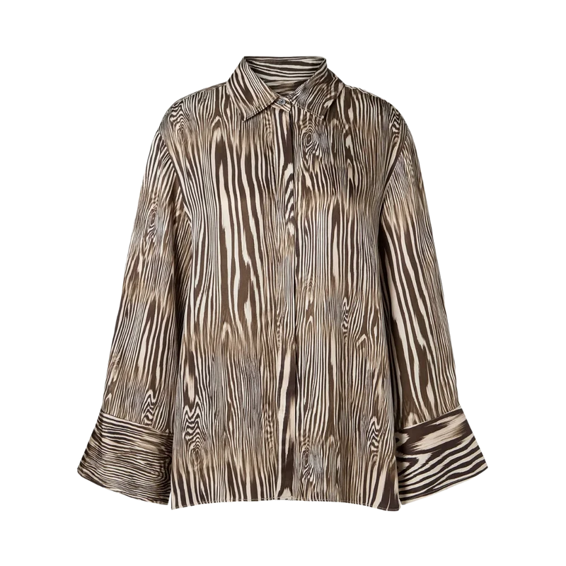 Emaline Slits Detail shirt - Moire
