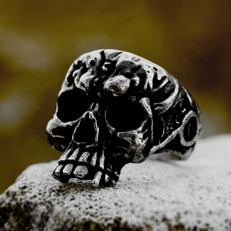 Punk Skull Ring för män