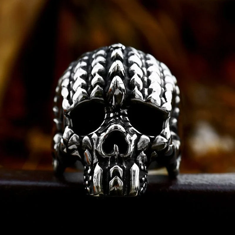 Punk skelettring för män