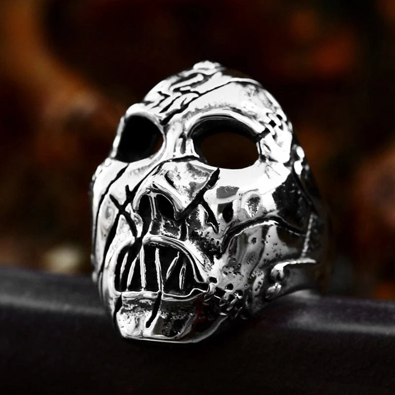 Punk Skull Ring för män