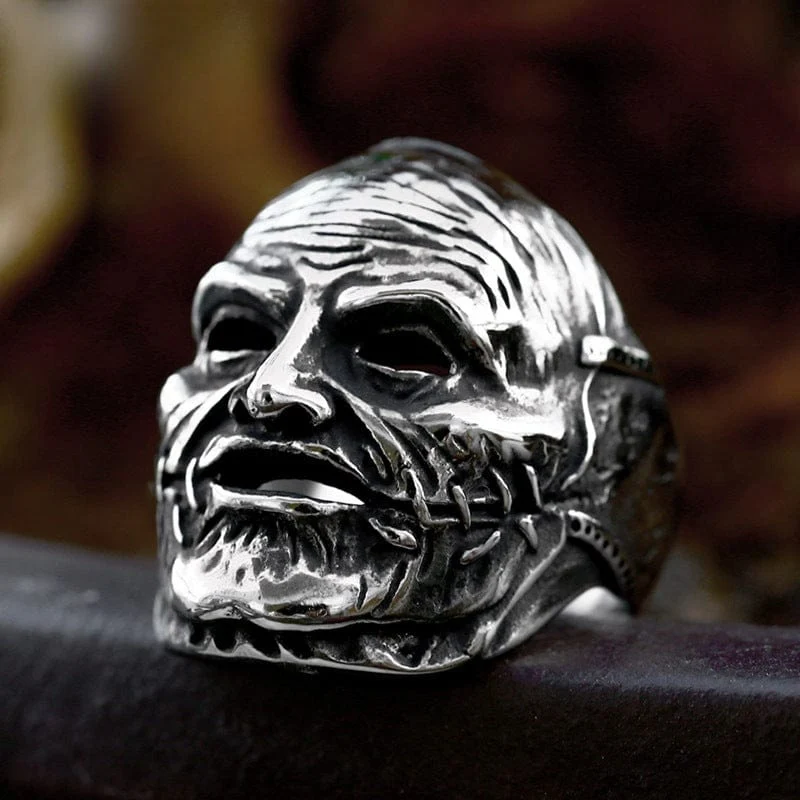Punk Skull Ring för män
