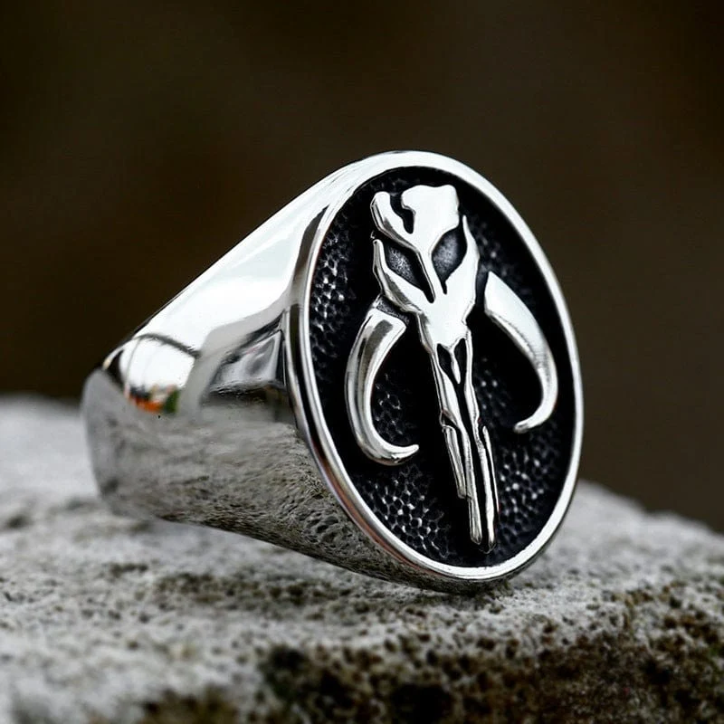 Punk Skull Ring för män