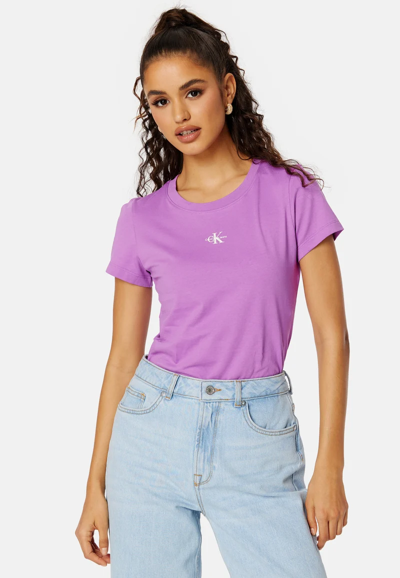Micro Monologo Slim Fit Tee