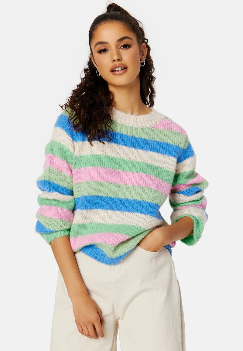Tascha LS O Neck Knit