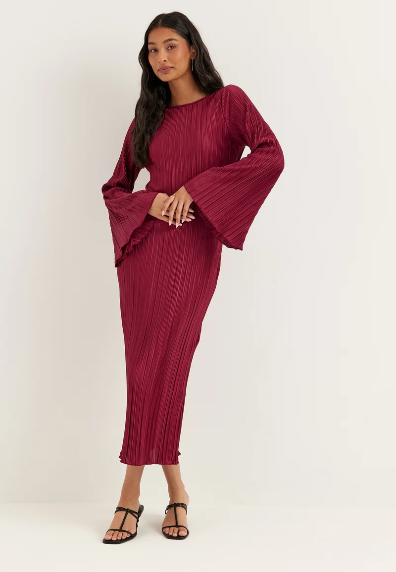 Pleated Frill Dress