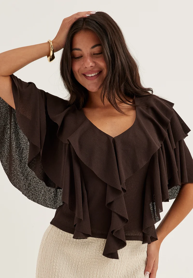 Flounce Top