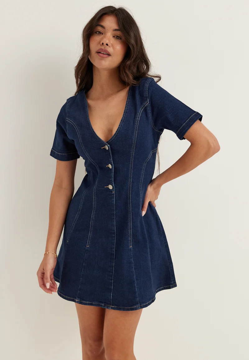 Denim Mini Dress