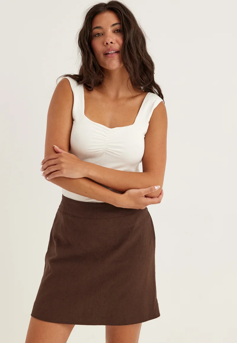 Linen Skirt