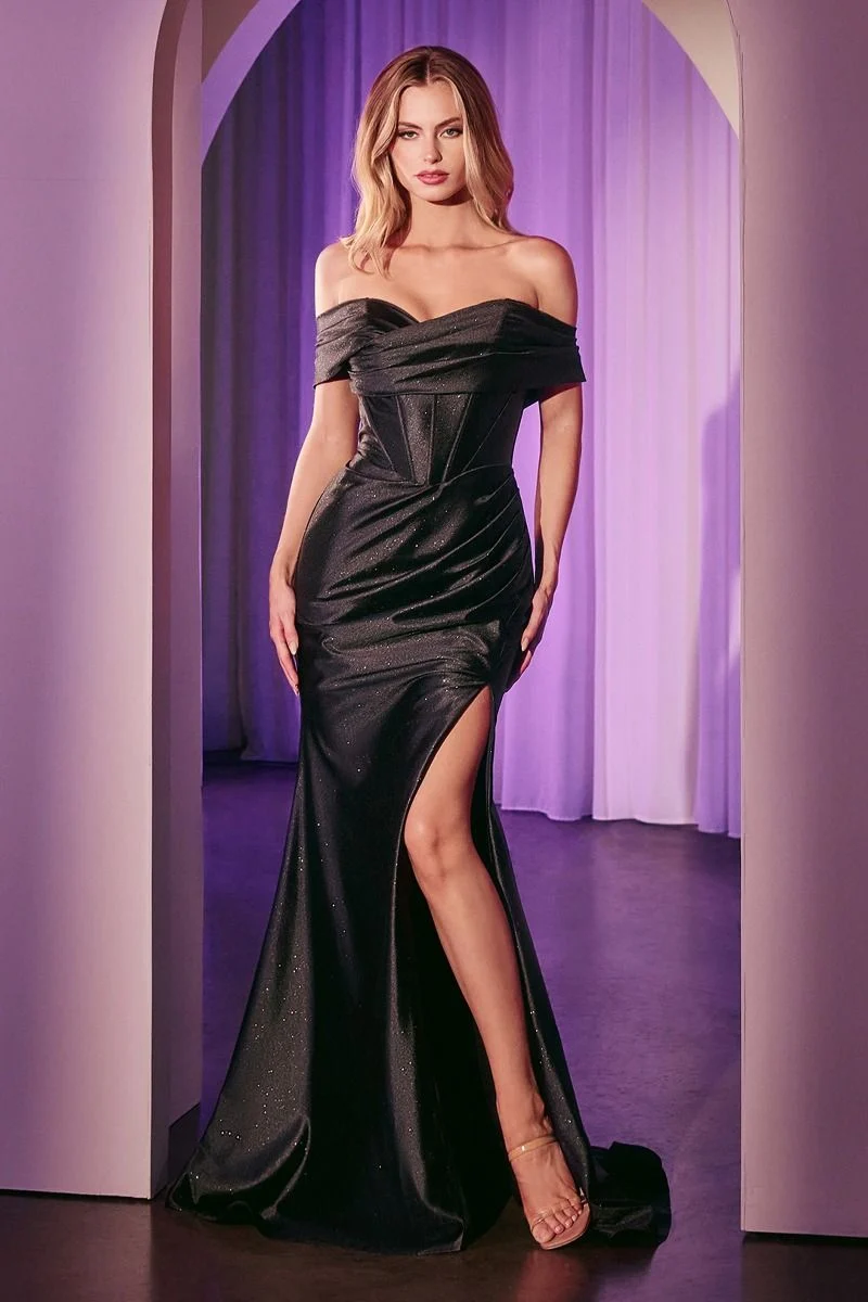 Off The Shoulder Sweetheart Neckline Klänning från Ladivine KV1115 - Kvinnlig aftonklänning - Speciellt tillfälle