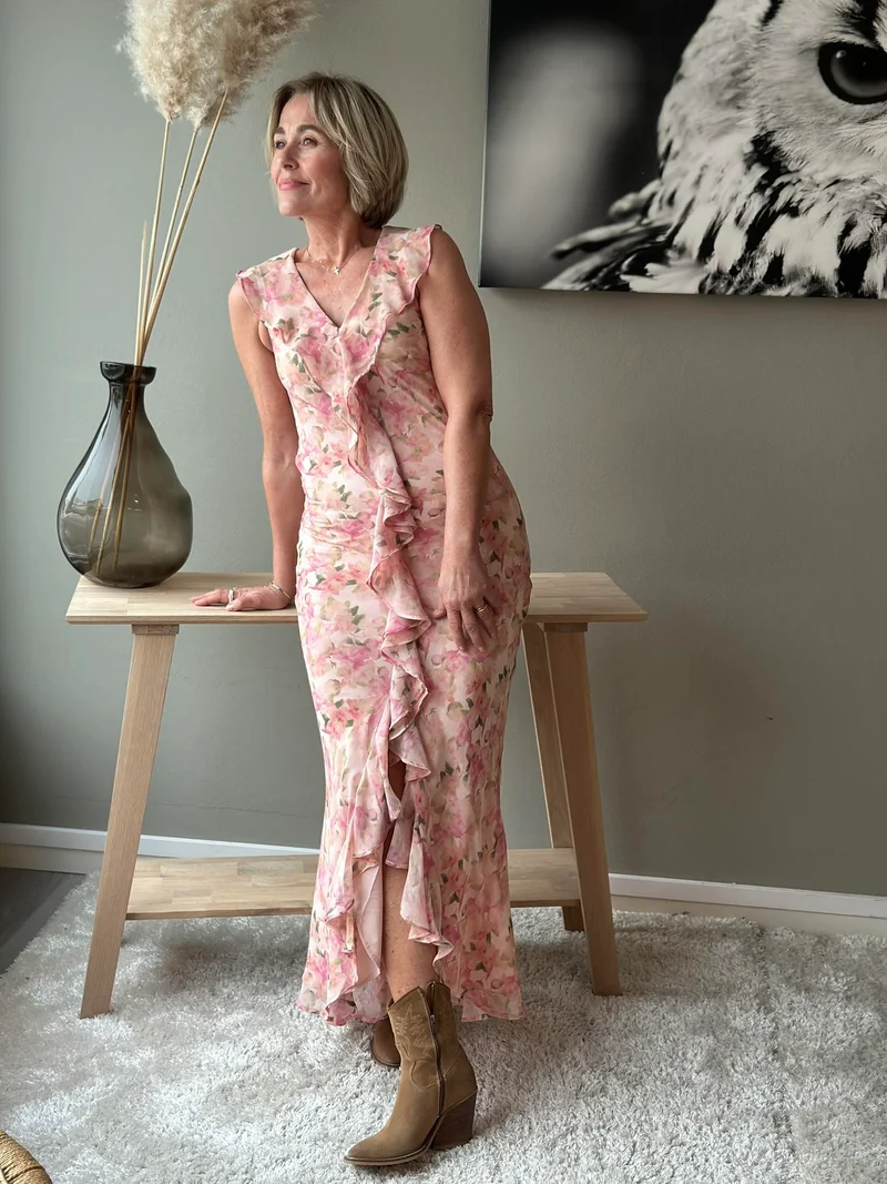 Zella Chiffon Print Dress
