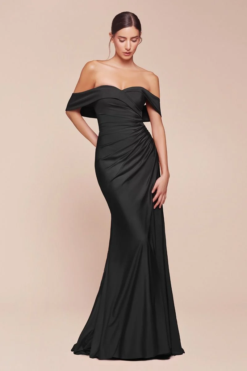 Off The Shoulder Sweetheart Neckline Klänning från Cinderella Divine CD790 - Speciellt tillfälle