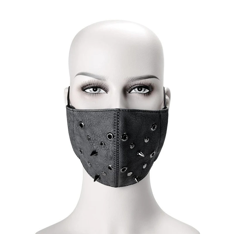 Unisex Steampunk Rivets Nailed Mask