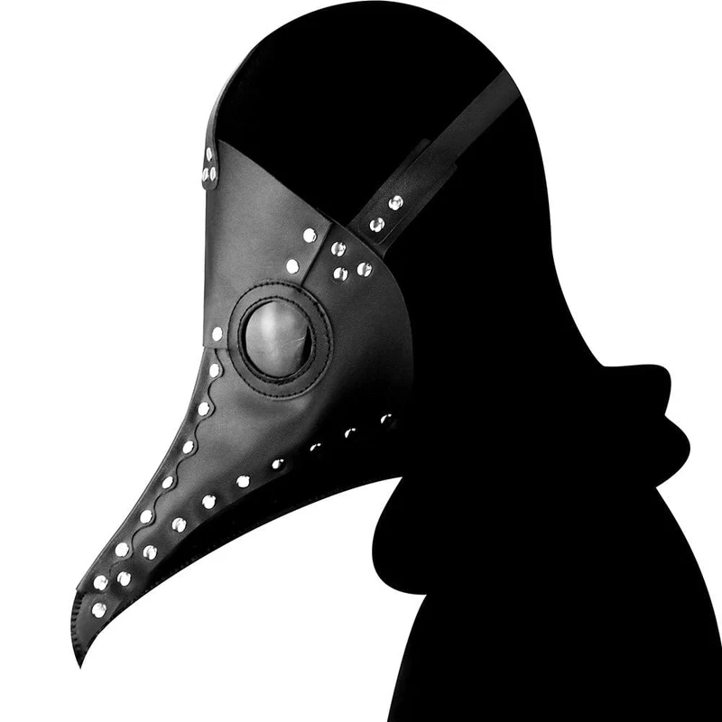 Steampunk Plague Doctor Nailed Beak Mask