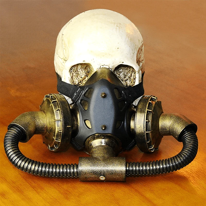 Steampunk Wired Cosplay gasmask