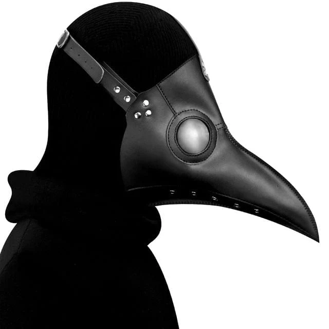 Steampunk Stitch Hooked Beak Mask