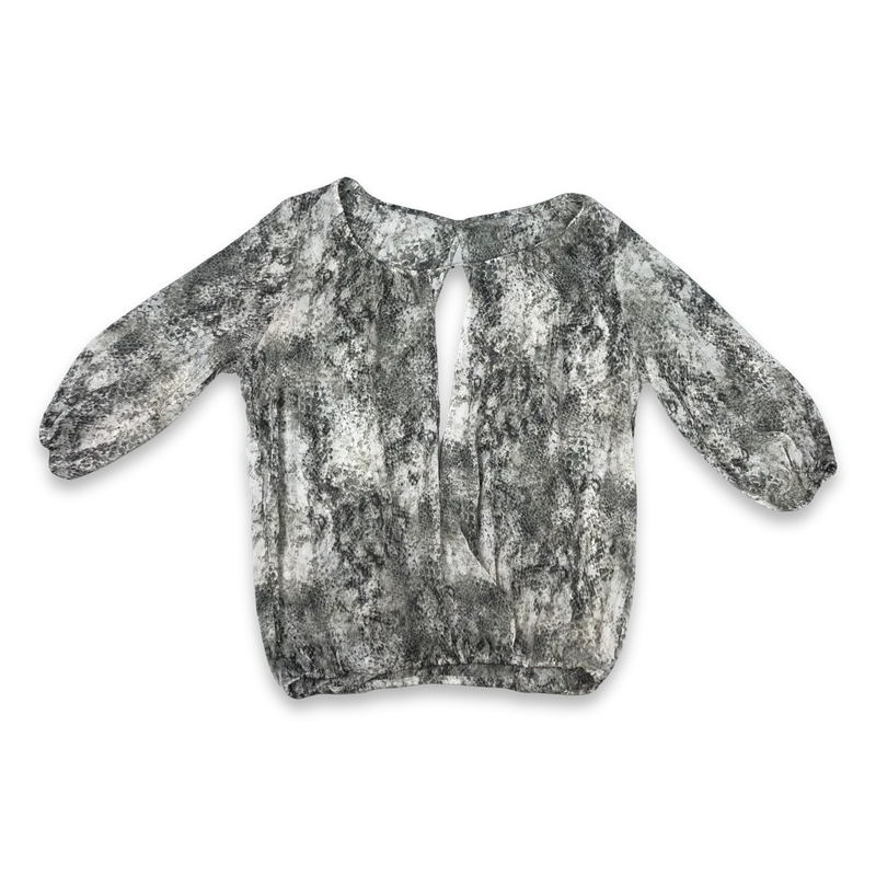 Vintage Y2K Long Sleeve Sheer Blouse 16