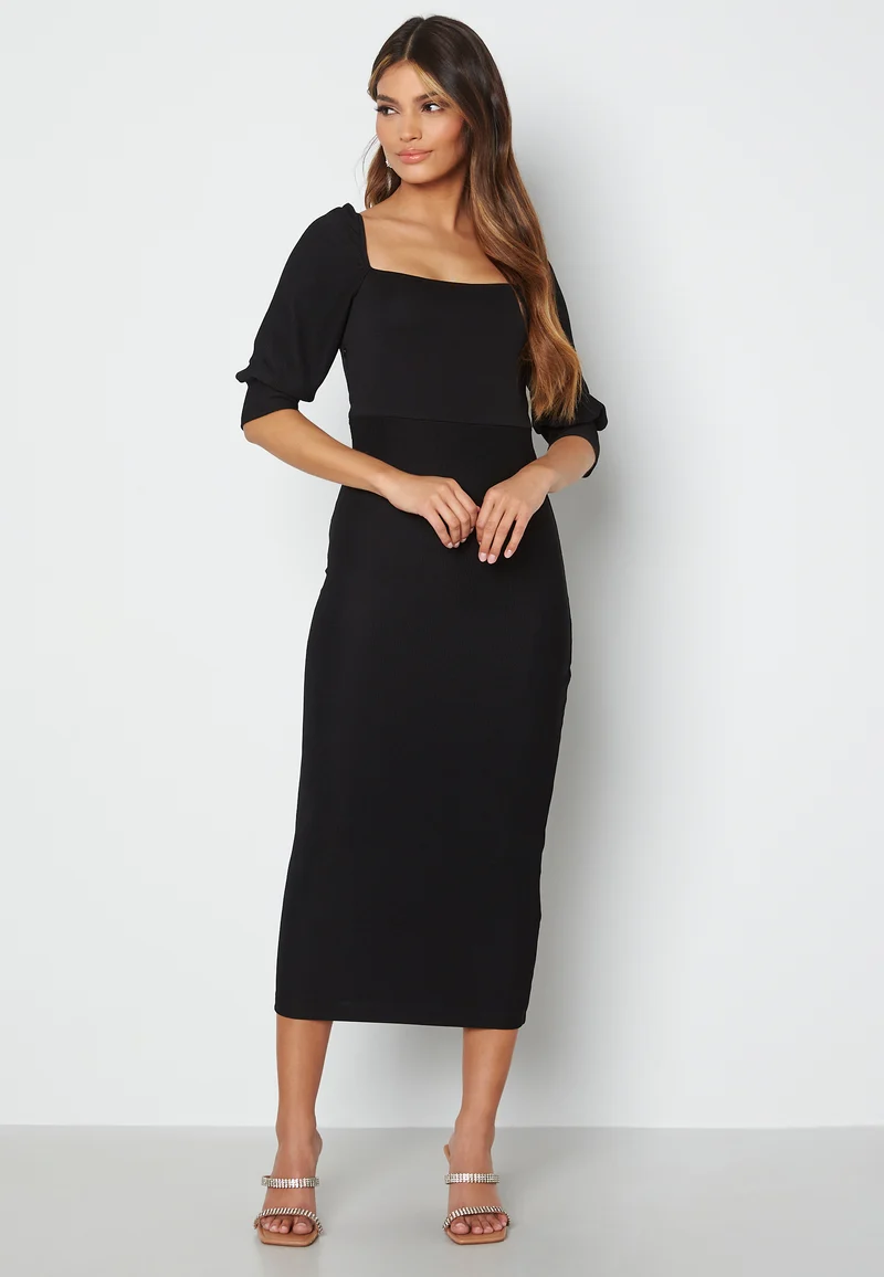 Maybelle puff sleeve dress