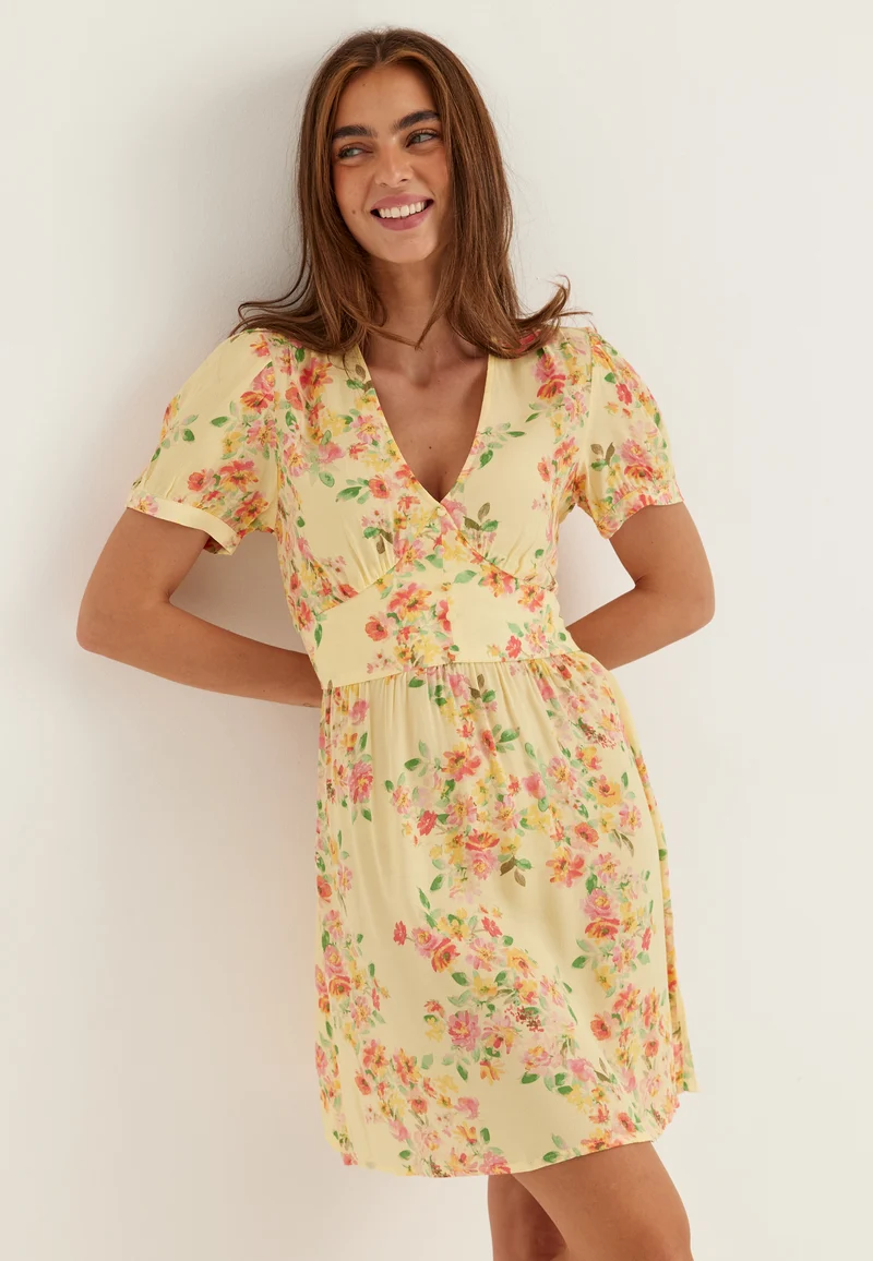 Vmvilma Holy Ss Short Dress