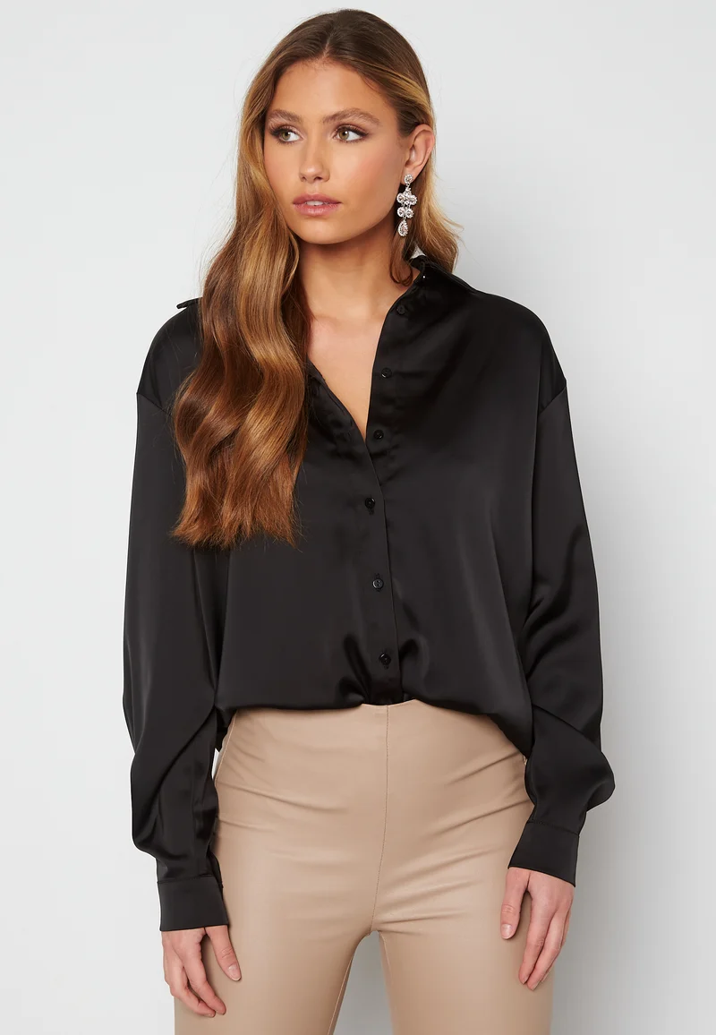 Nora LS Oversized Shirt
