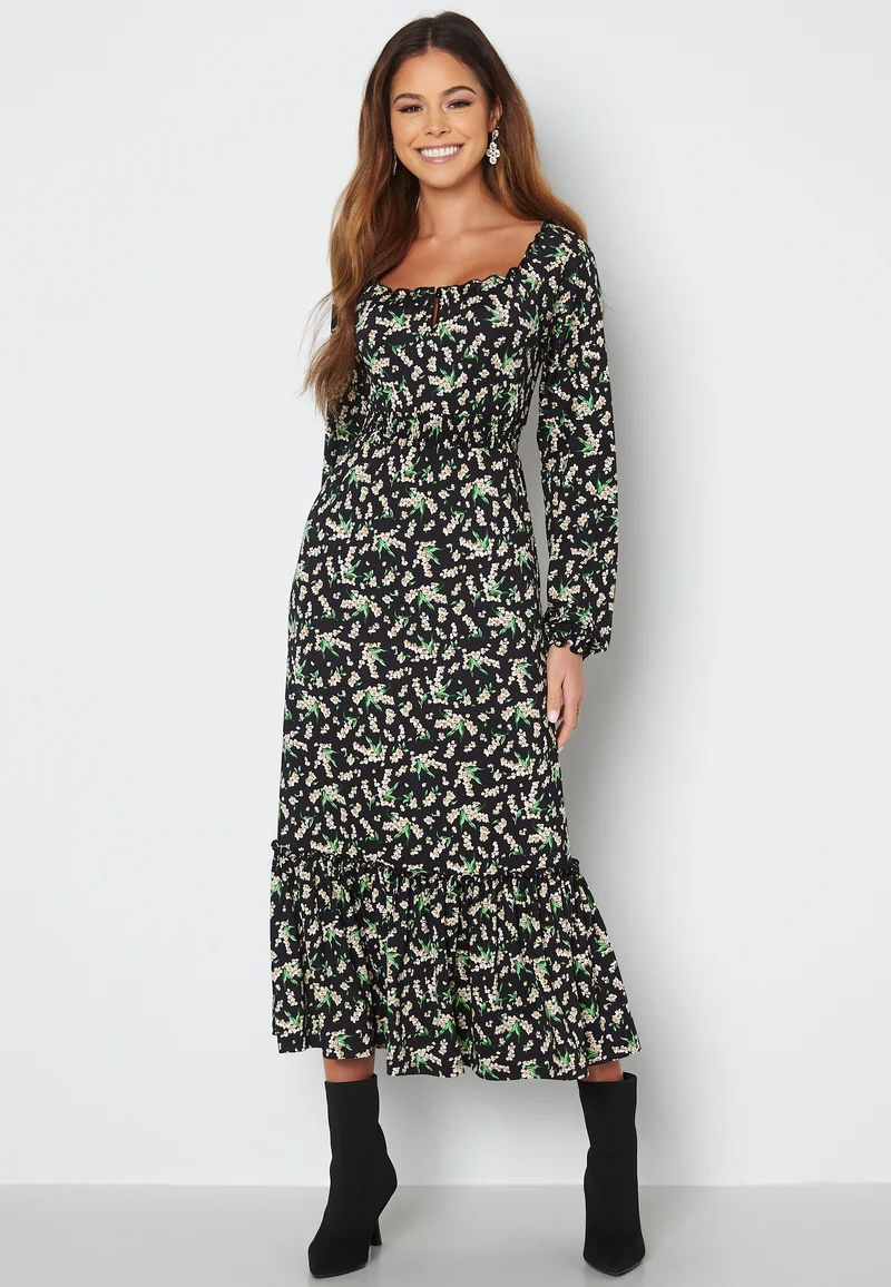 Lacey long sleeve dress